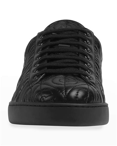 gucci rhombus sneakers|Gucci Men's Ace Rhombus Stitched GG Leather Sneakers.